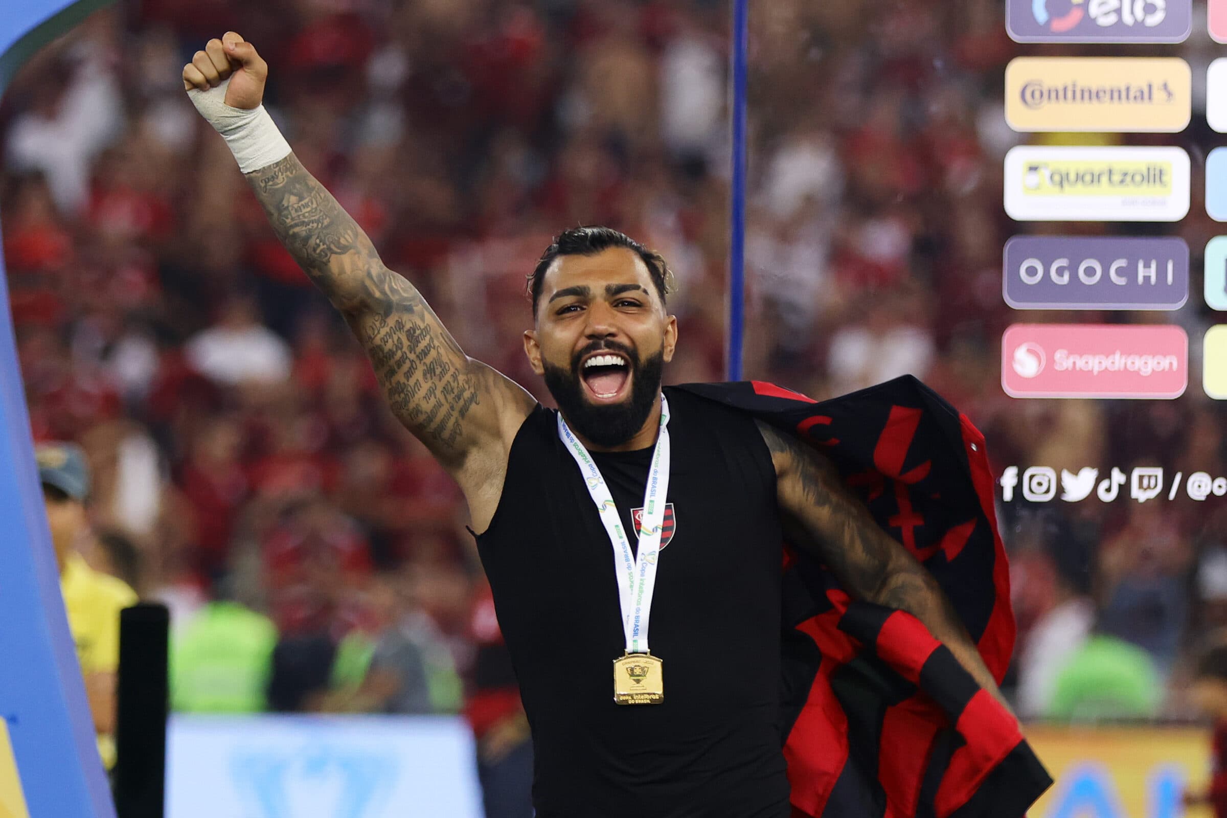 Gabigol campeão da Copa do Brasil