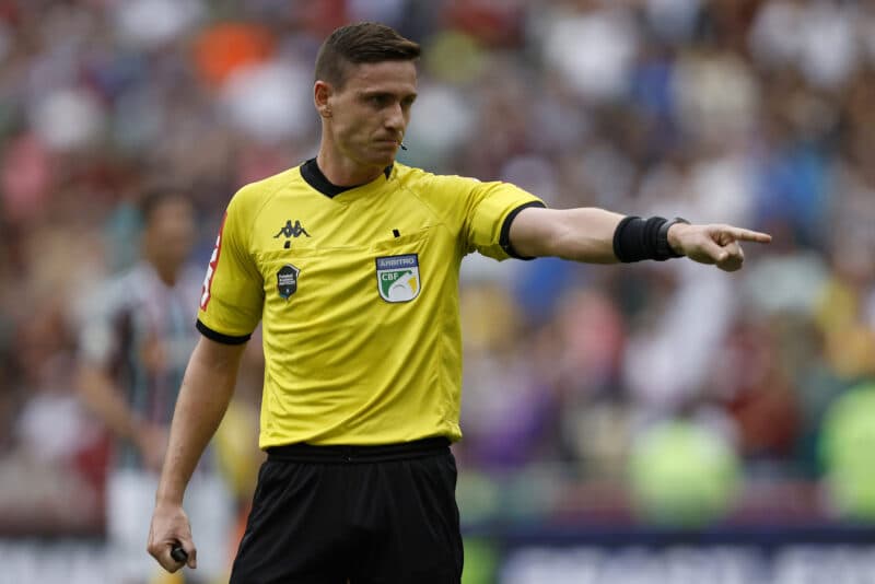 Ramon Abatti Abel apita Flamengo x Palmeiras pelo Brasileirão