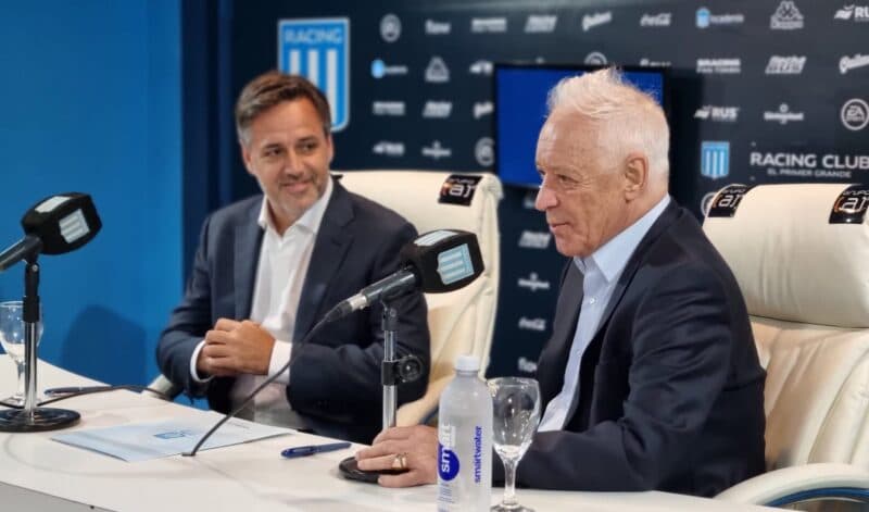 Victor Blanco, presidente do Racing, rival do Flamengo