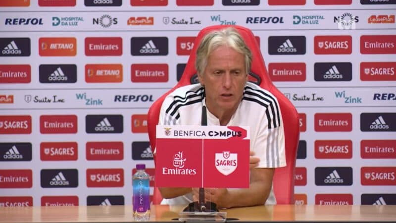 Jorge Jesus no Benfica