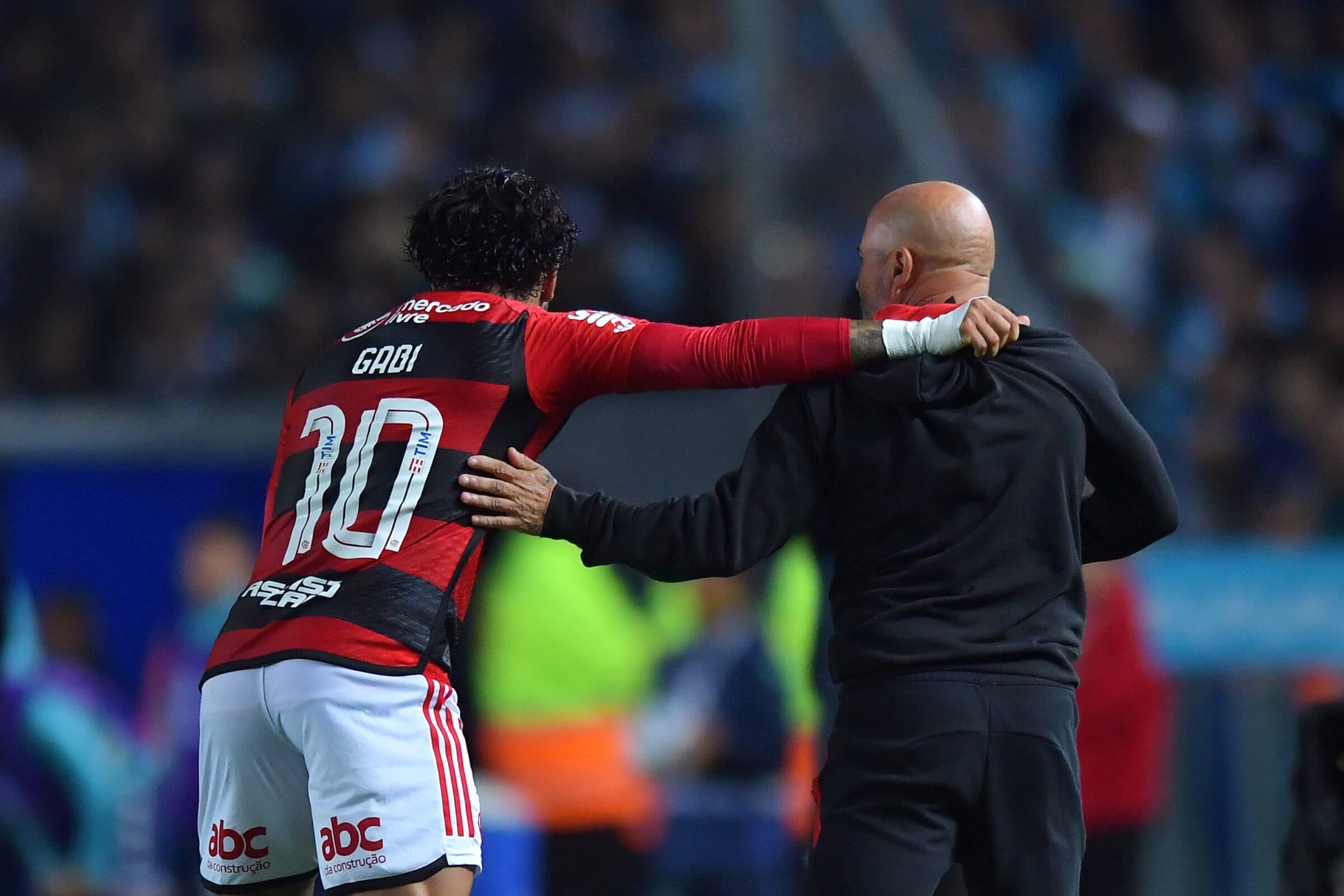 Gabigol e Sampaoli
