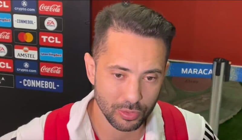 Capitão do Flamengo, Everton Ribeiro fala sobre o gramado do Maracanã