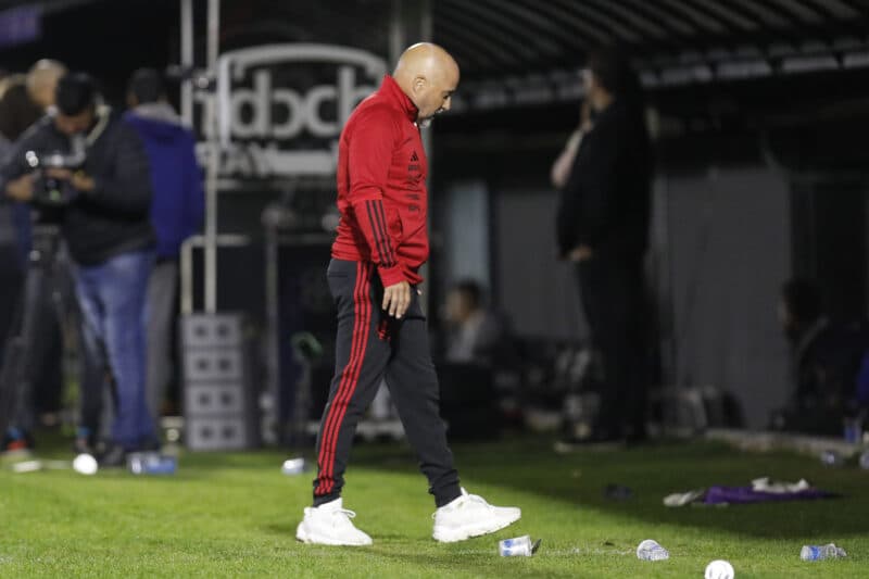 Jorge Sampaoli em Red Bull Bragantino x Flamengo