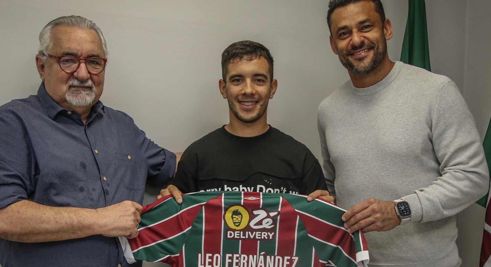 Leo Fernández Flamengo Fluminense