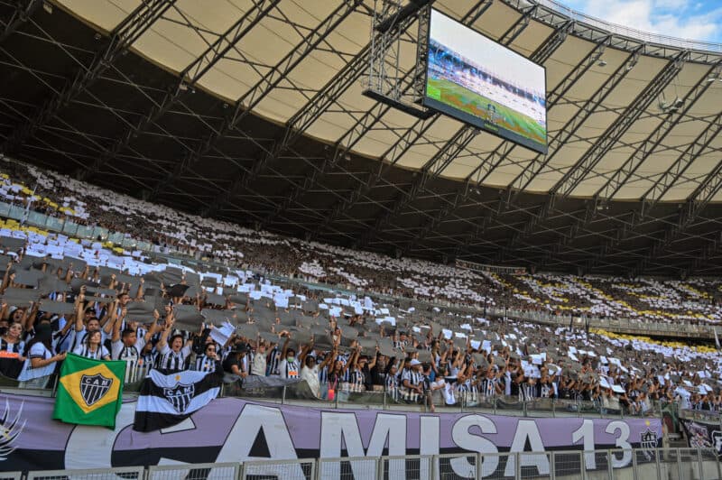 Antes de partidas contra Flamengo e Palmeiras, pela Libertadores, torcedores do Atlético-MG passarão dia tocando tambor