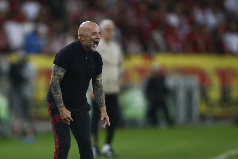 Jorge Sampaoli, técnico do Flamengo