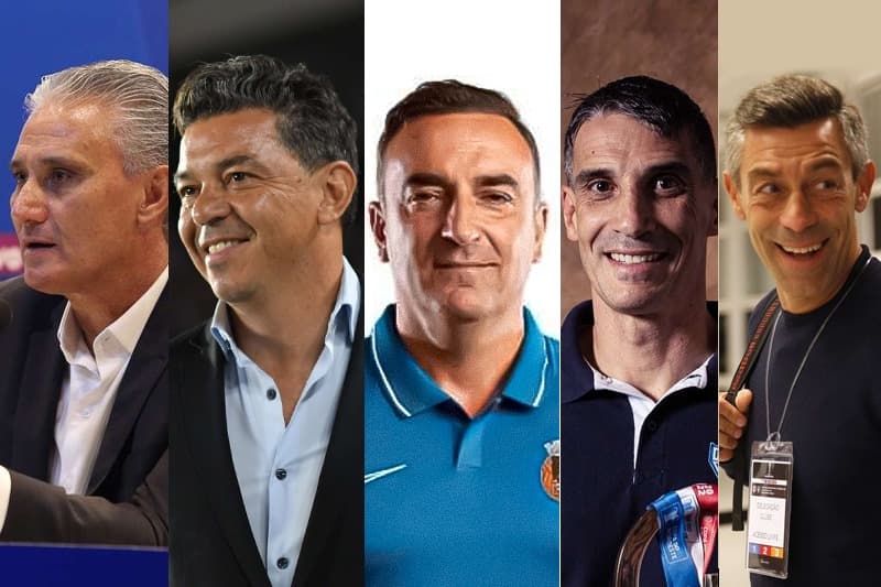 Tite, Gallardo, Carvalhal, Vojvoda e Caixinha, possíveis nomes para o flamengo em 2024