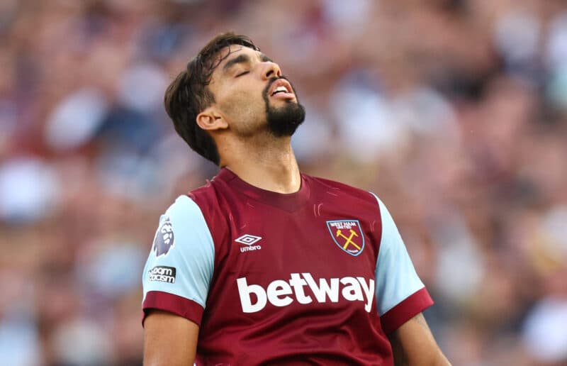 Lucas Paquetá se destaca em derrota do West Ham contra o Liverpool