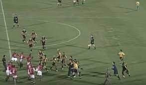 Clemer ajuda Flamengo na briga contra Peñarol, pela Copa Mercosul 1999