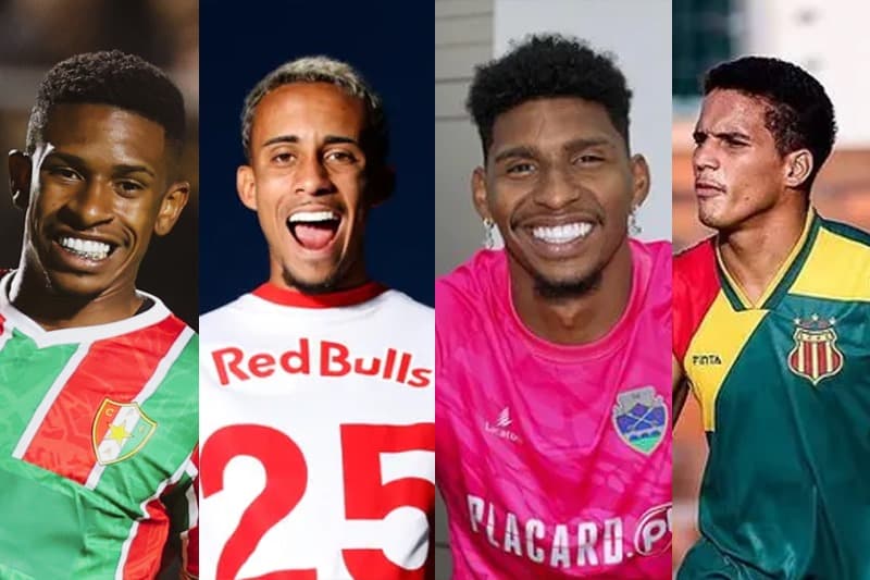 Hugo Souza, Matheus Gonçalves, Thiaguinho e André, jogadores emprestados do Flamengo que retornam em 2024