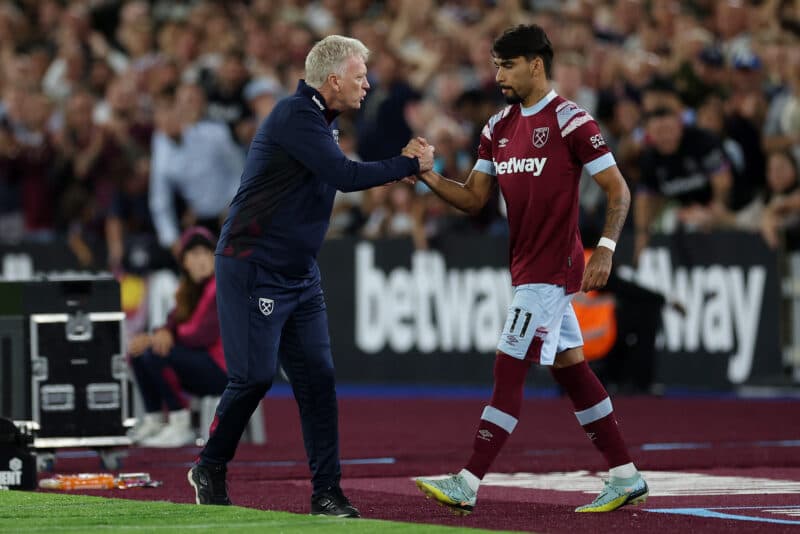 Após boa atuação de Paquetá na vitória do West Ham sobre o Freiburg, na Europa League, David Moyes elogiou o ex-Flamengo de maneira inusitada