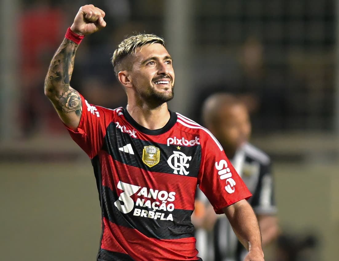 Arrascaeta pode jogar Flamengo x Red Bull Bragantino
