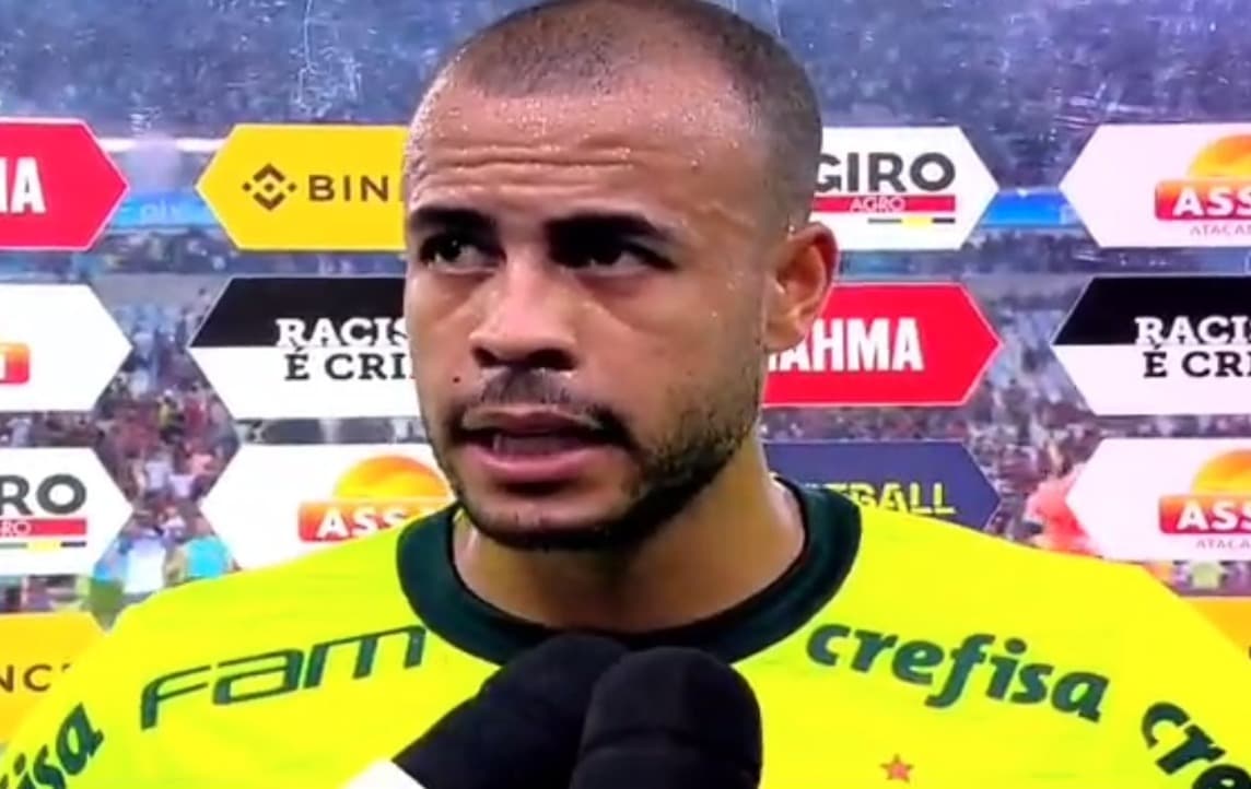 Mayke, do Palmeiras, lamenta derrota para o Flamengo