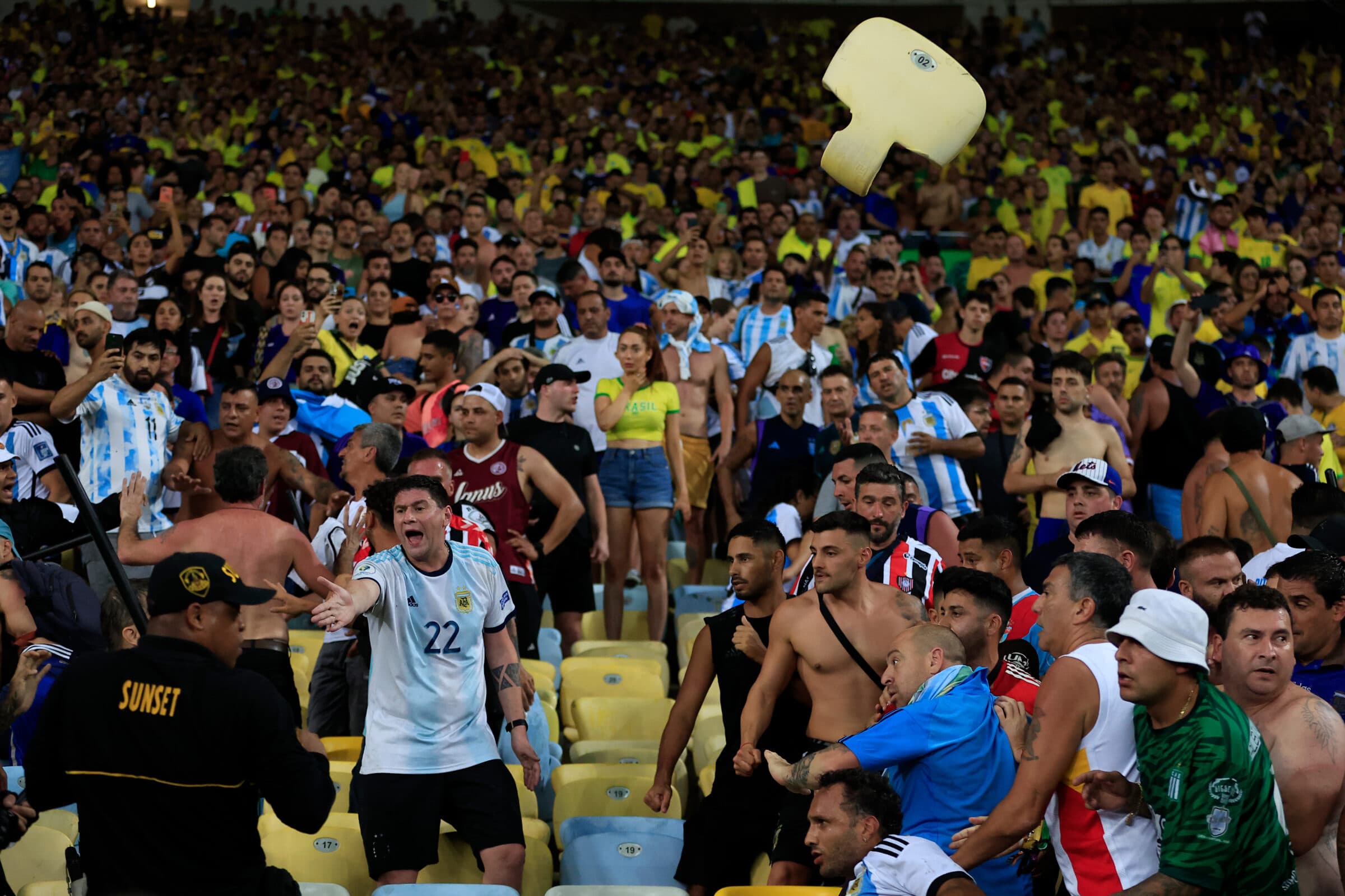 Maracanã casa do Flamengo foi palco de Brasil Argentina