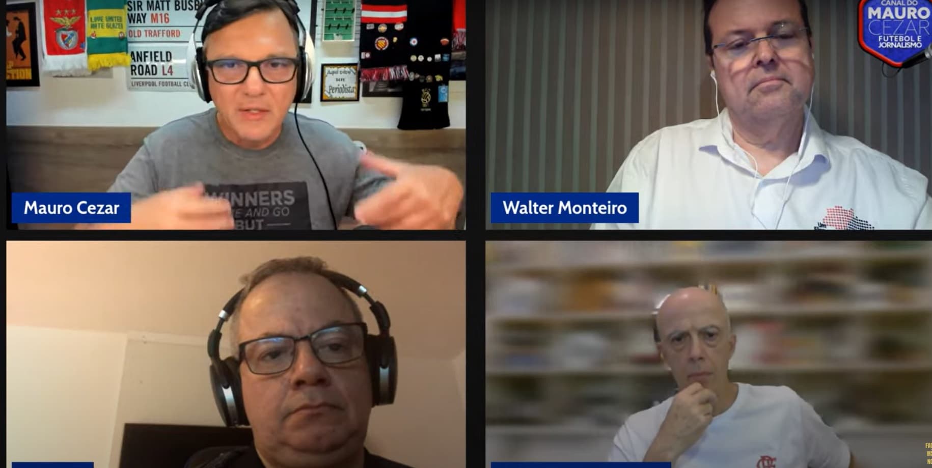 Em live de Mauro Cezar, Wallim e ex-candidatos de oposição rebateram narrativa de Landim que SAF é único caminho para Flamengo ter estádio