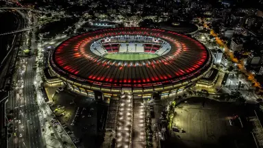 Maracanã em dia de jogo do Flamengo; estádio terá esquema especial de trânsito para partida entre Fla e Madureira