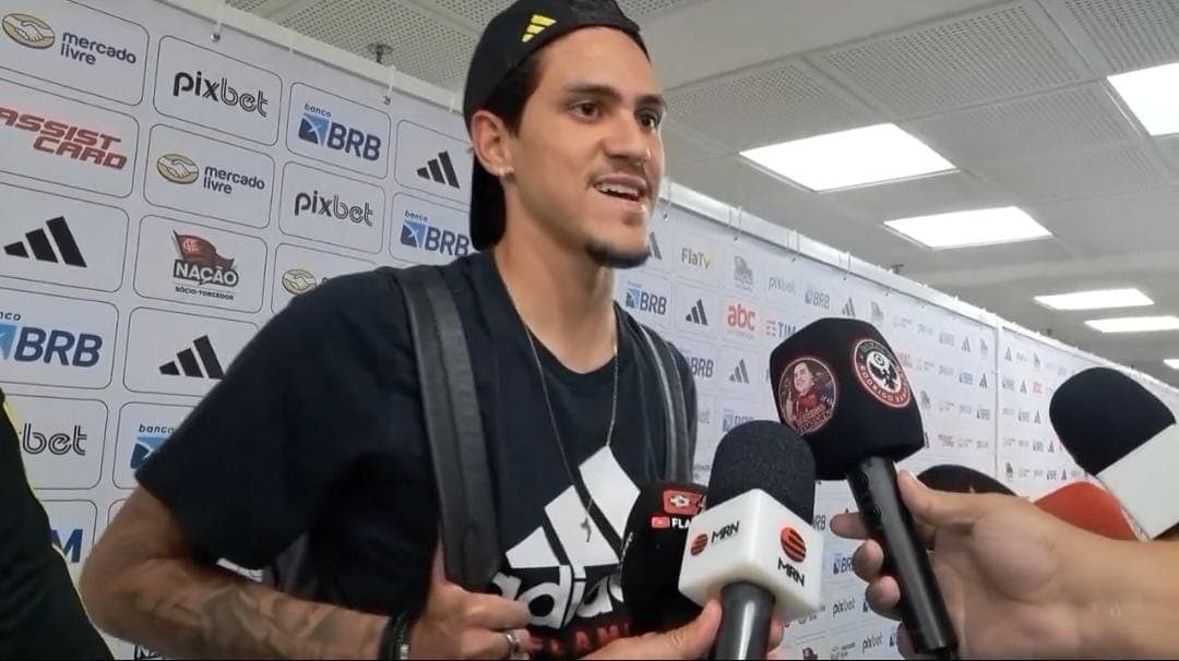 Pedro comenta vaias na zona mista após Flamengo x Boavista