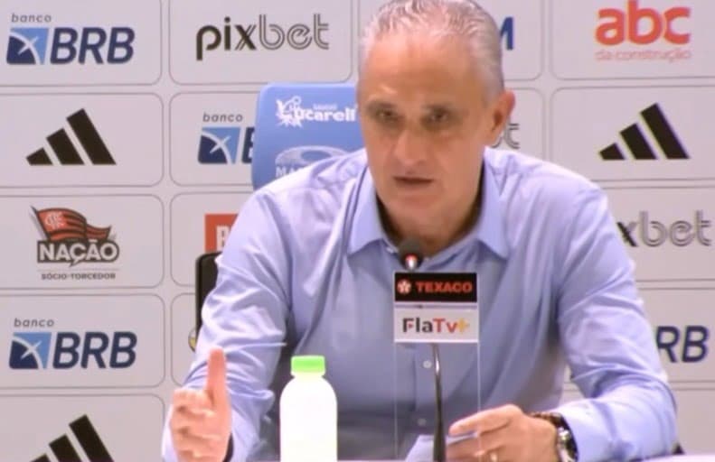 Tite fala sobre polêmica de qual o melhor estadual em coletiva após Vasco 0x0 Flamengo