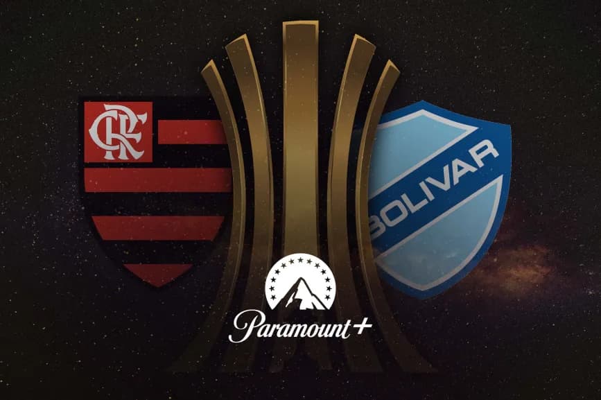 Paramount+ define equipe de transmissão para Flamengo x Bolívar