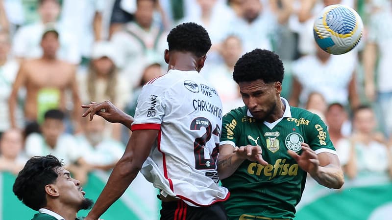 Partida entre Flamengo e Palmeiras que colocou o Mais Querido na segunda colocação da Classificação Brasileirão Séria A. Campeonato Brasileiro tem Red Bull Bragantino de lider.