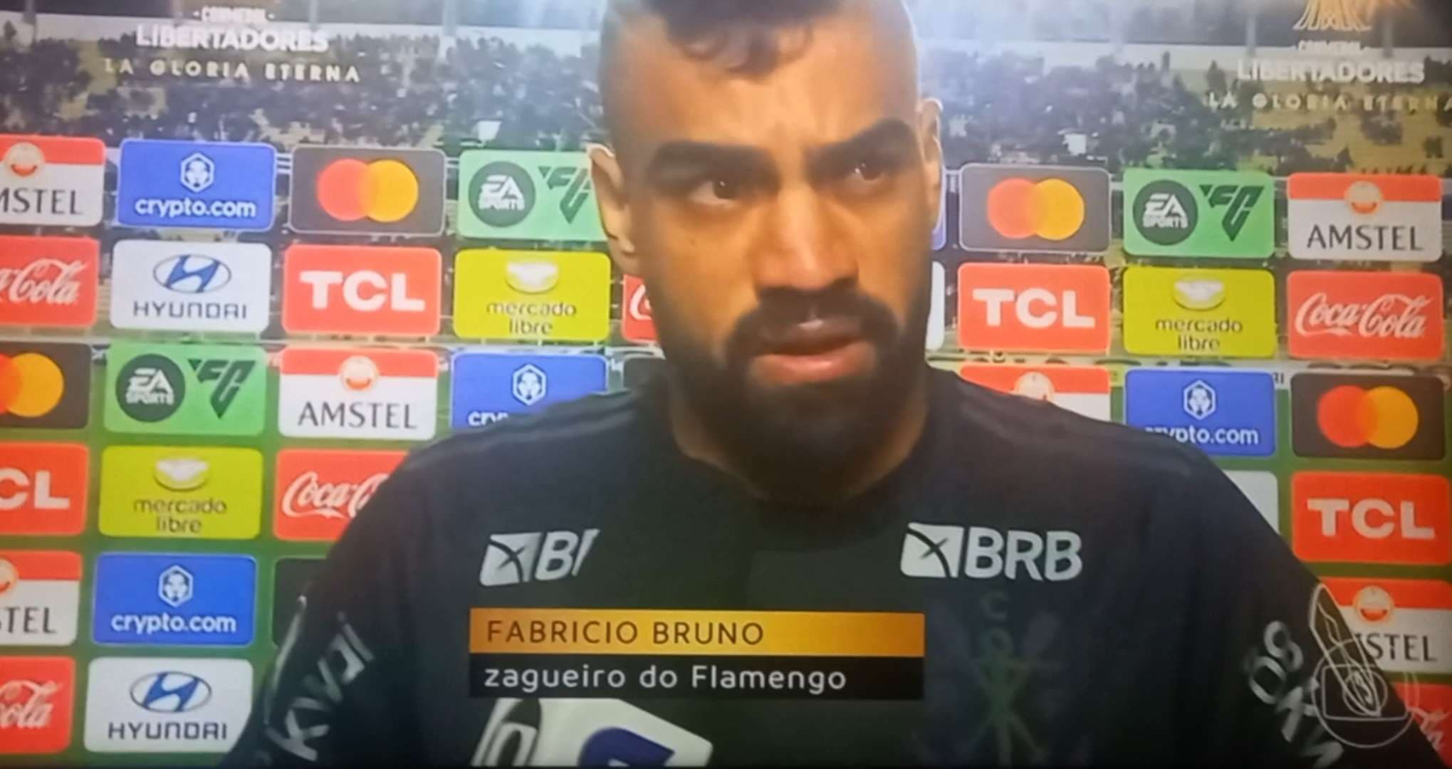 fabrício bruno avalia derrota do flamengo para o bolívar