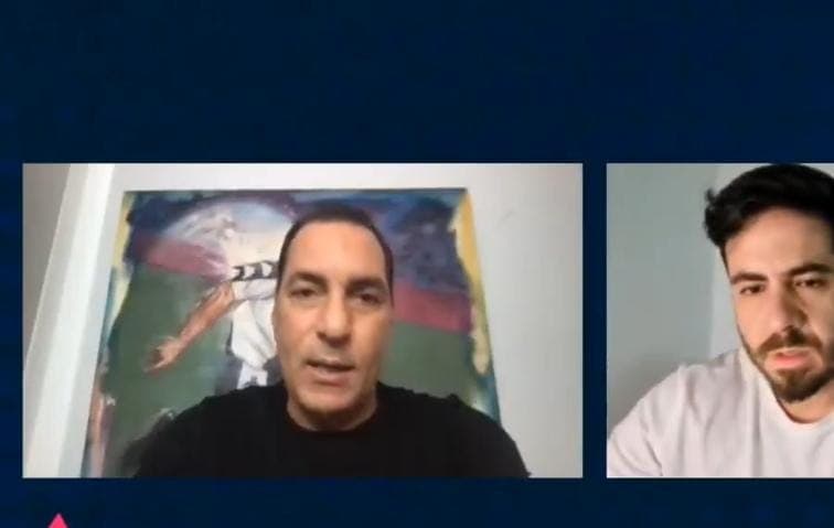 Edmundo revoltado com derrota do Vasco para Flamengo