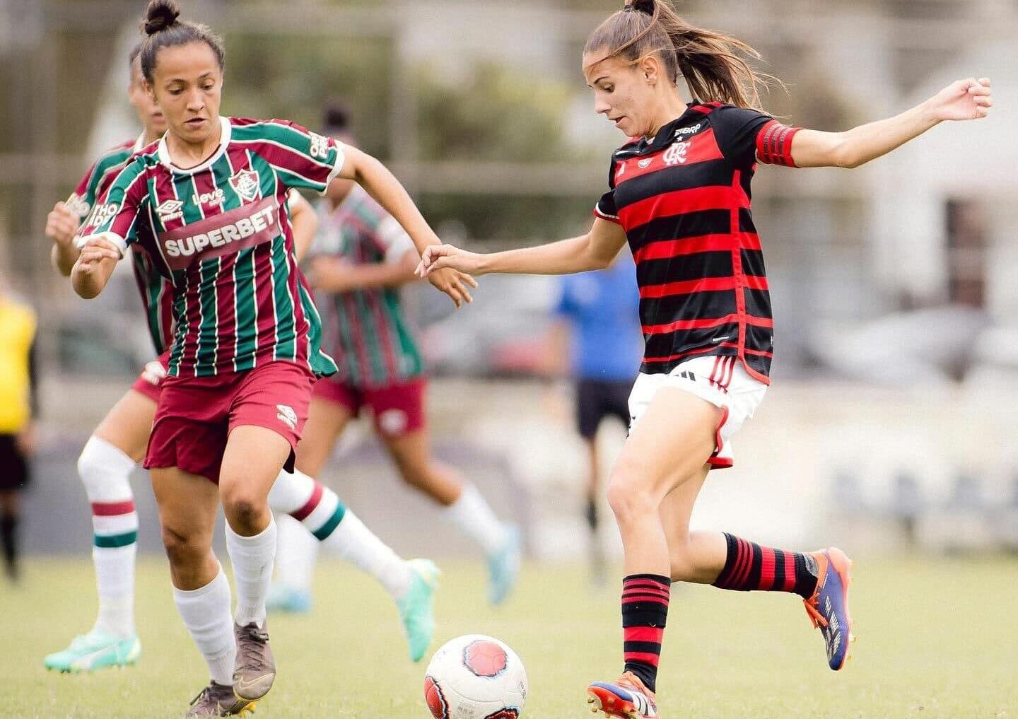 Flamengo garantiu título inédito no Carioca Feminino Sub-20 pela vantagem do empate contra o Fluminense