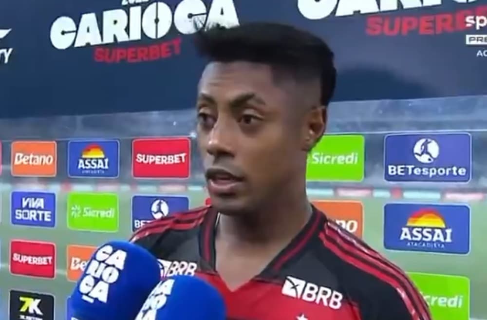 bruno henrique em entrevista após classificação do flamengo