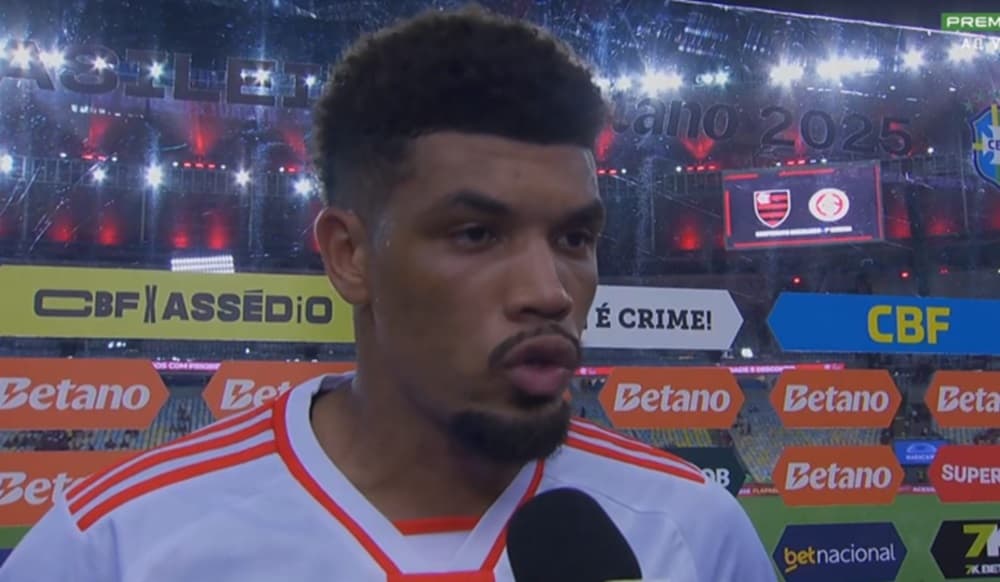 zagueiro do internacional contra o flamengo juninho