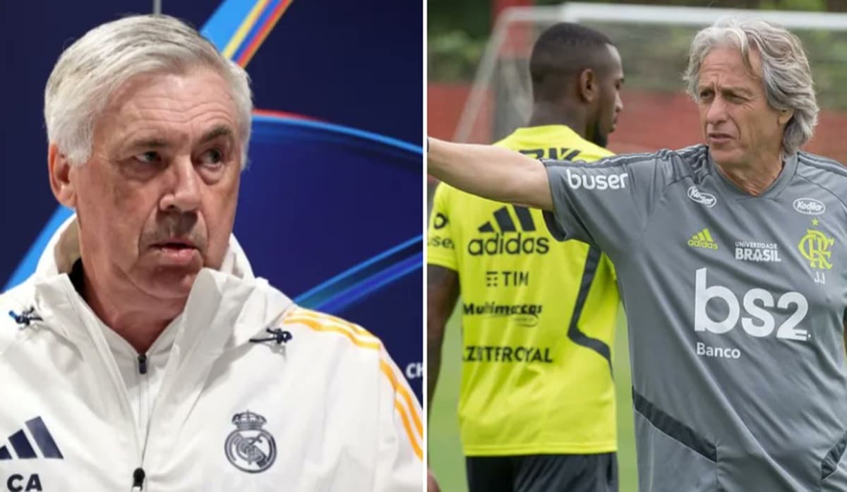 ancelotti e jorge jesus possíveis nomes na seleção brasileira