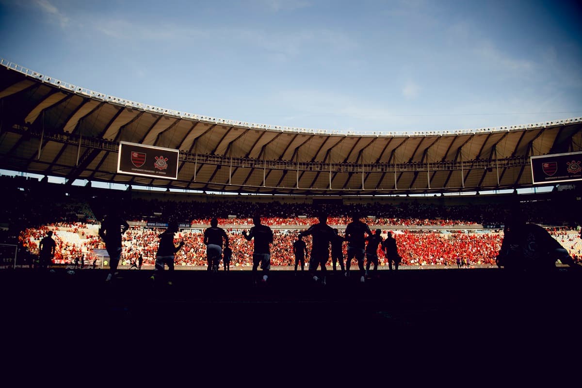 Flamengo x Corinthians teve Maracanã lotado