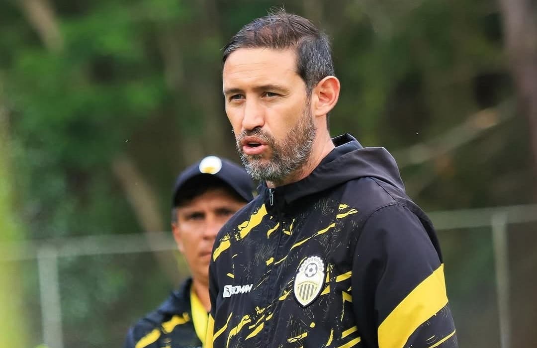 Edgar Pérez em treino do Deportivo Táchira