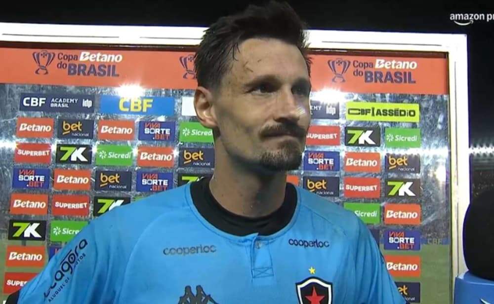 goleiro do botafogo-pb fala de jogo contra flamengo