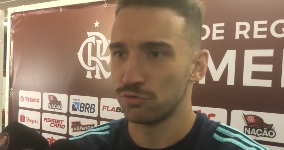 léo ortiz em entrevista após empate do flamengo contra o botafogo