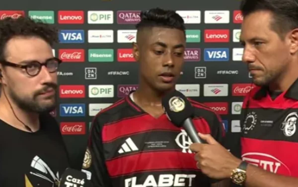 bruno henrique em entrevista após eliminação do flamengo na copa do mundo de clubes