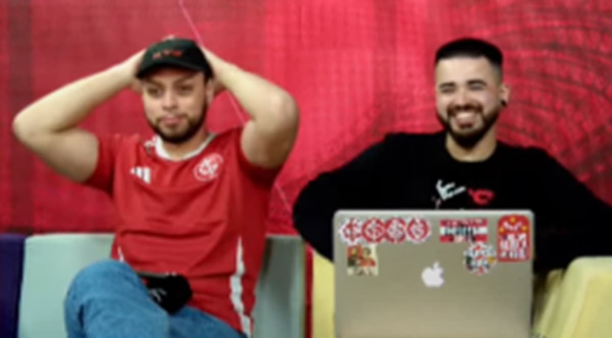 canal do internacional reage a confronto contra o flamengo