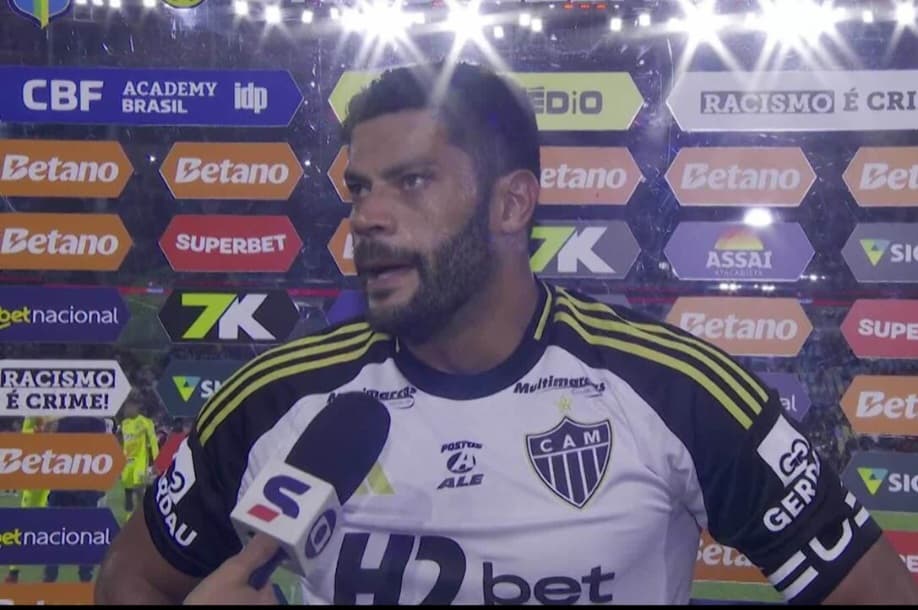 Hulk após Flamengo x Atlético-MG