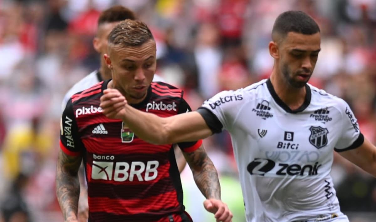 ceará e flamengo pelo brasileirão de 2022