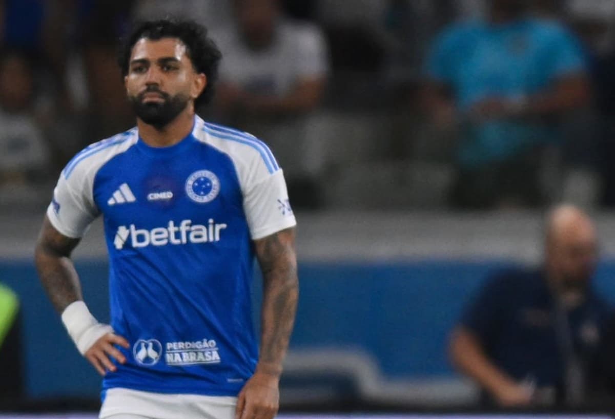 gabigol em jogo do cruzeiro