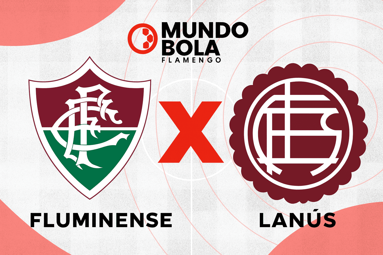 Escudo Fluminense x Lanús