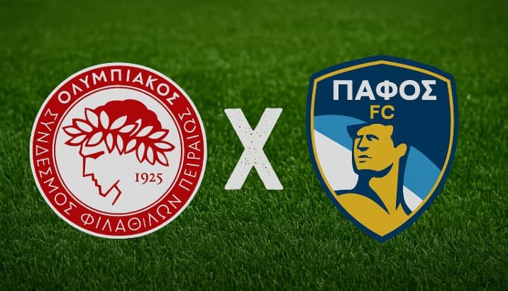 Escudos Olympiacos x Pafos FC