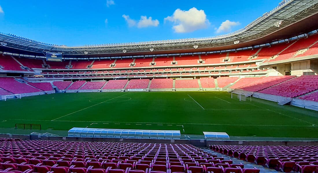 Arena de Pernambuco, palco que recebe jogo entre Sport e Flamengo