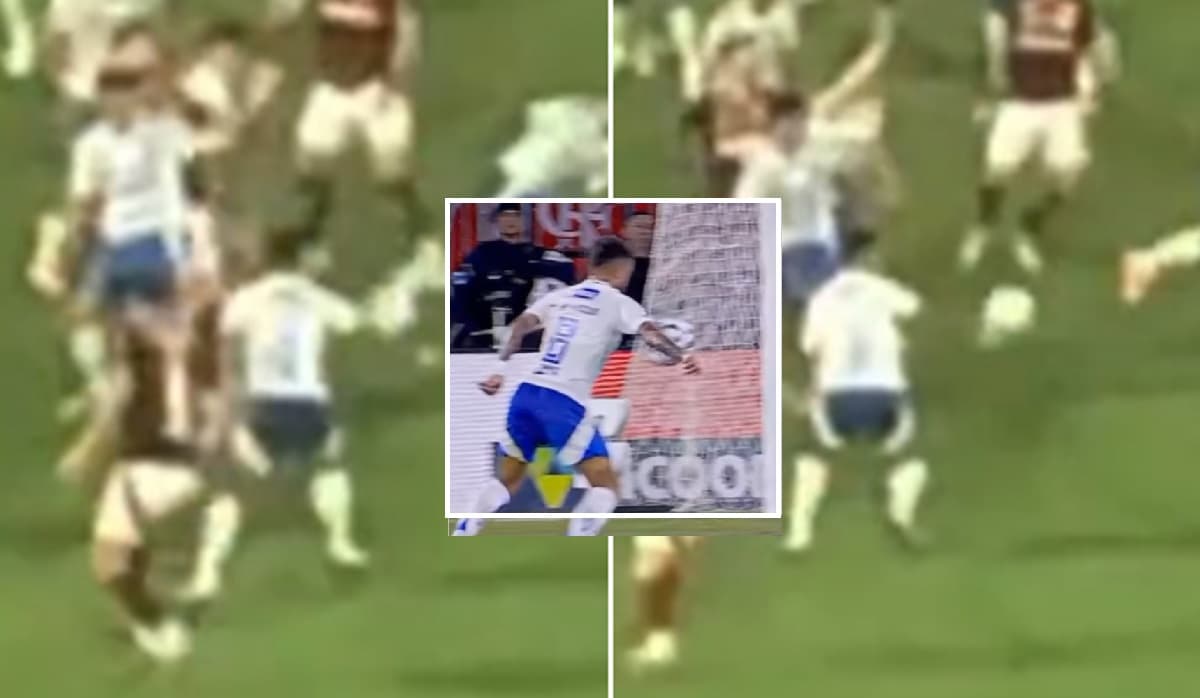 toque de mão pênalti para o flamengo contra o cruzeiro