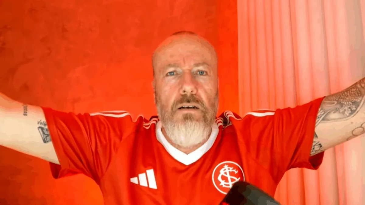 Baldasso, torcedor do Internacional, valorizando Flamengo