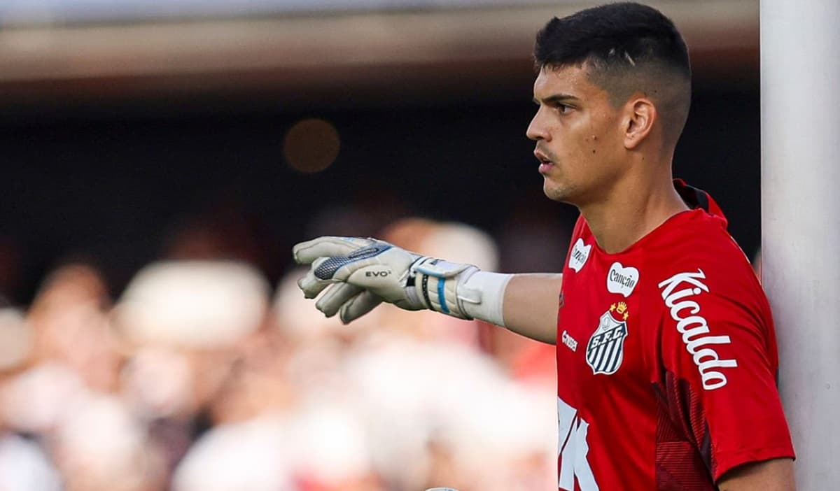 Gabriel Brazão, do Santos, é sonho do Flamengo