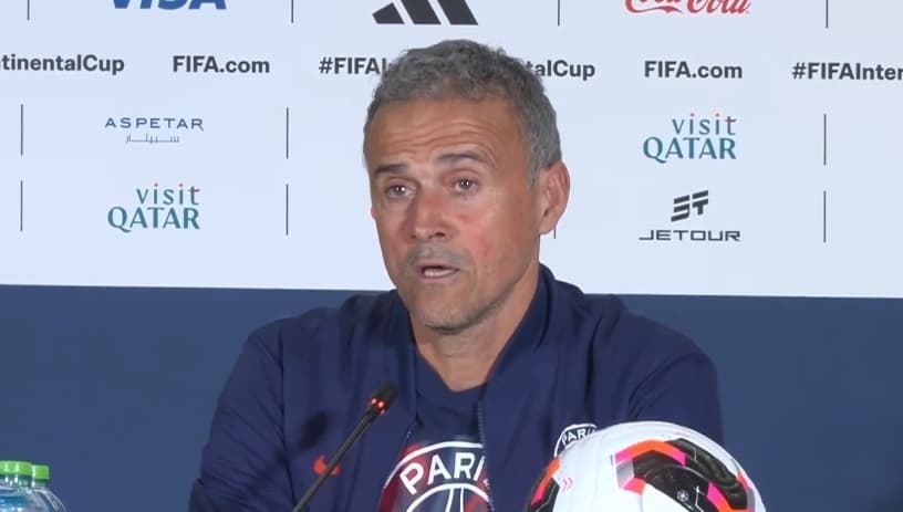 Luis Enrique concede entrevista coletiva pré-jogo entre Flamengo x PSG pela final da Copa Intercontinental 2025