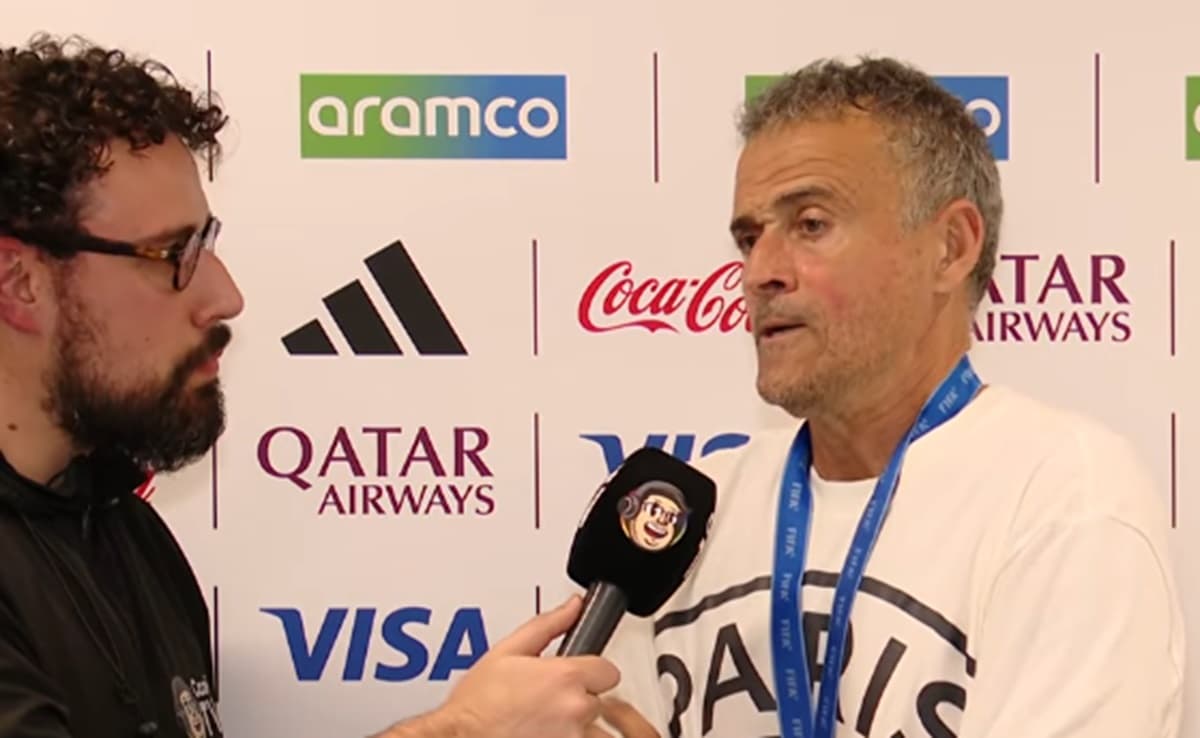 Luis Enrique, técnico do PSG, fala sobre final contra Flamengo