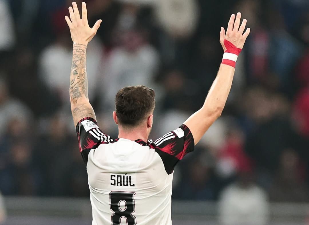 Saúl pede desculpas a torcida do Flamengo