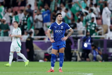 Marcos Leonardo durante jogo do Al Hilal