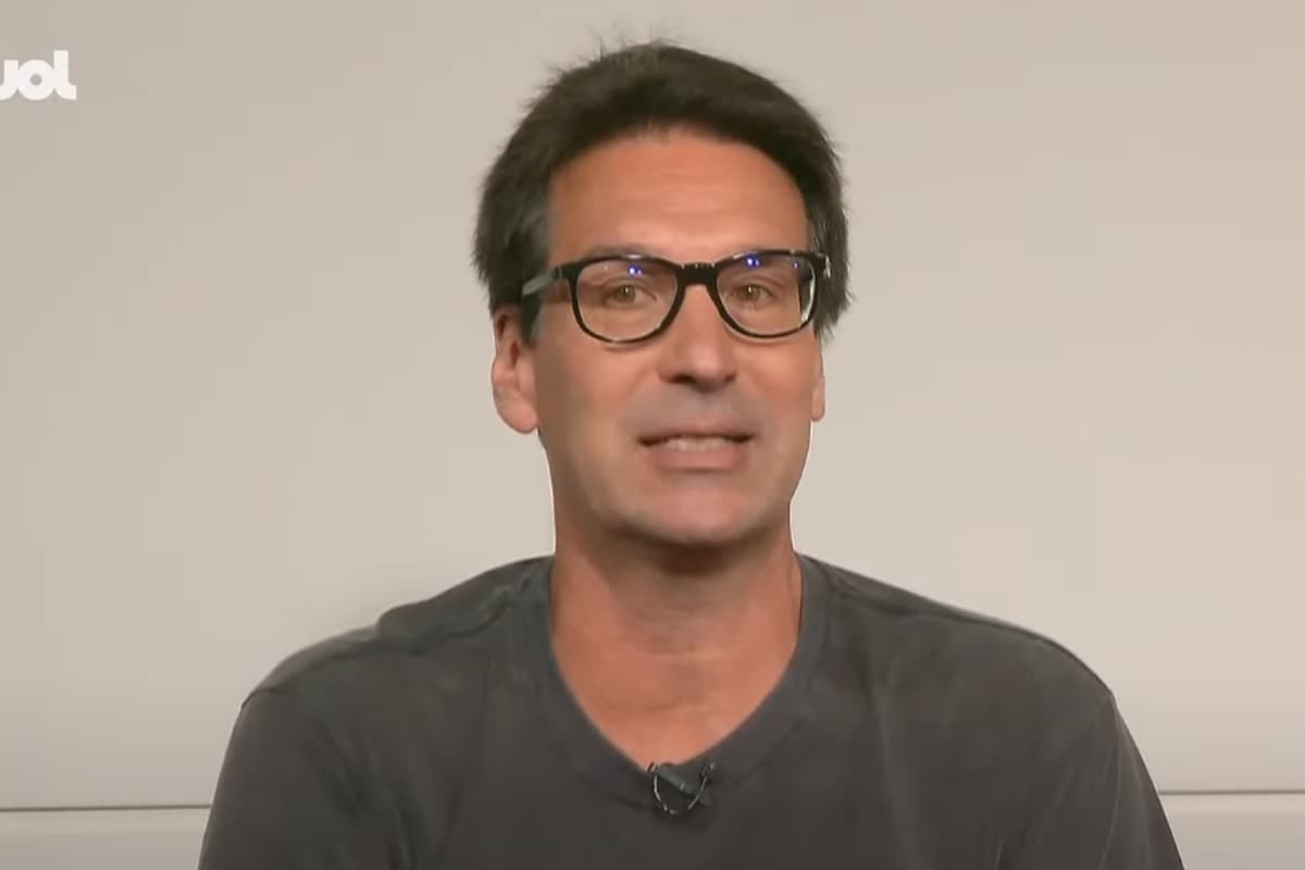 Arnaldo Ribeiro durante o programa "Posse de Bola"